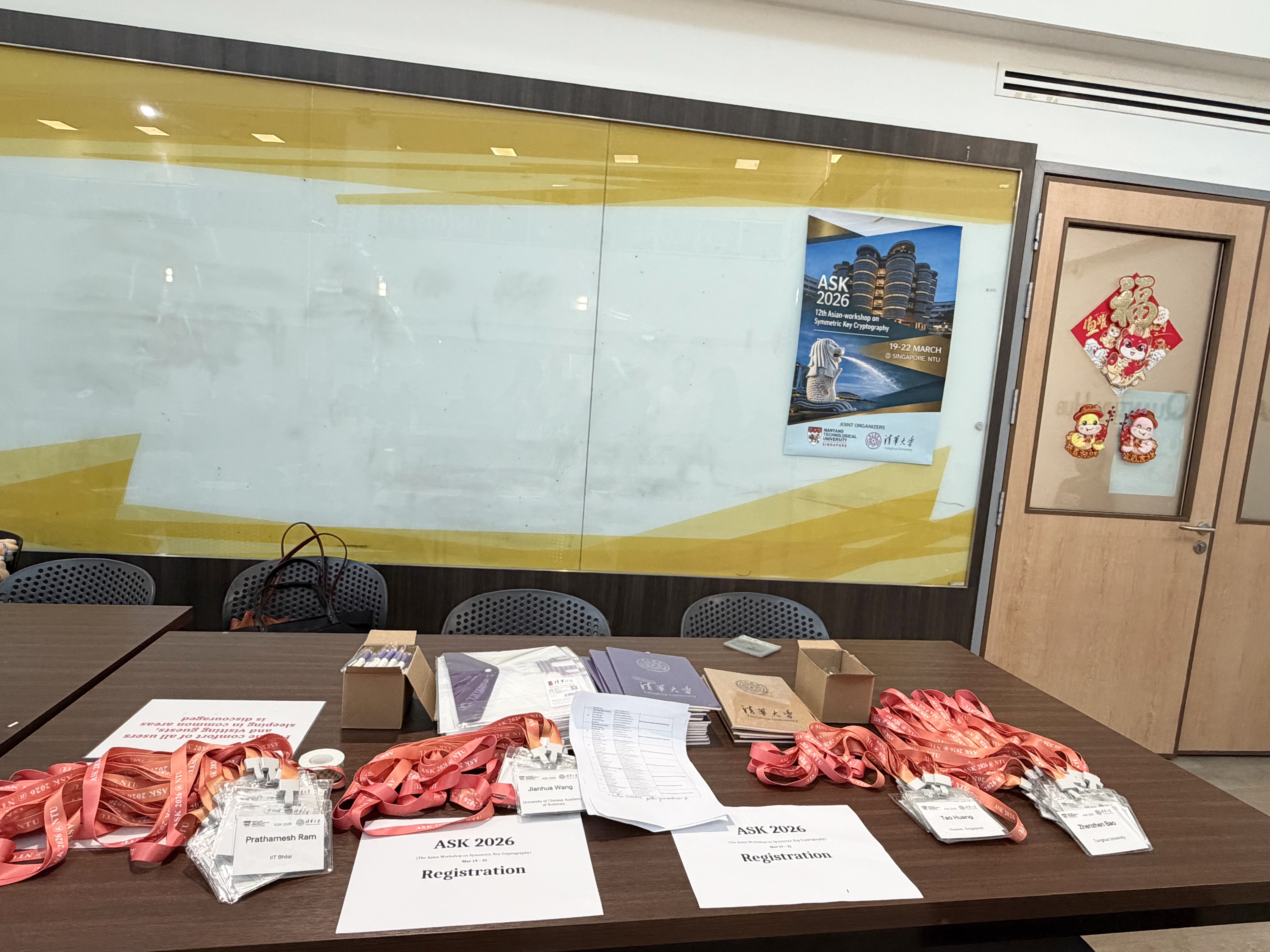 Registration Site, NTU